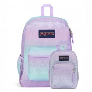 JanSport CROSS TOWN + BIG BREAK Ruksaci Školske ruksake Ljubičaste | XHRBH34911