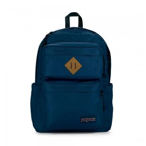 JanSport Double Break Ruksaci Školske ruksake Tamnoplave | FHRUI65778