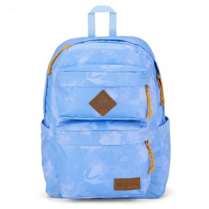 JanSport Double Break Ruksaci Školske ruksake Plave | HRNZX23923