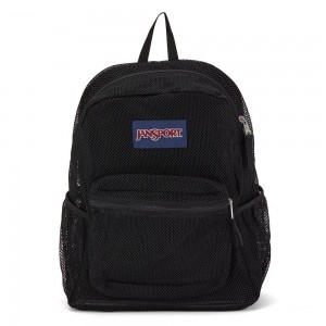 JanSport ECO MESH PACK Ruksaci Školske ruksake Crne | SHRNY84649