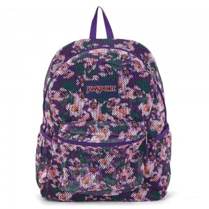 JanSport ECO MESH PACK Ruksaci Školske ruksake Ljubičaste | EHRHC64908