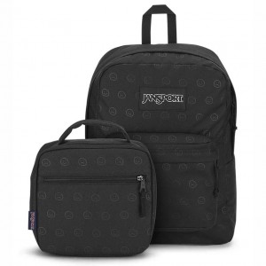 JanSport HAPPY AND SAD BUNDLE Ruksaci Školske ruksake Crne | UHRTG23435