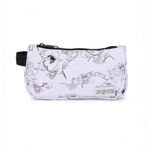 JanSport Medium Accessory Pouch Torbe Pernice Bijele | AHRDF49025