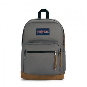 JanSport Right Pack Ruksaci Laptop Ruksak Tamno Sive | SHRNY38848