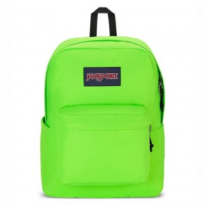 JanSport SuperBreak® Plus Ruksaci Laptop Ruksak Zelene | UHRTG95923