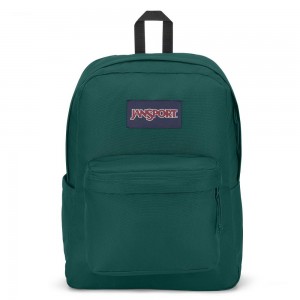 JanSport SuperBreak® Plus Ruksaci Školske ruksake Tamno Zelene | HRQAV77508