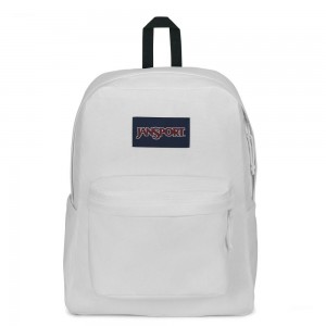 JanSport SuperBreak® Plus Ruksaci Školske ruksake Bijele | YHRGT49329