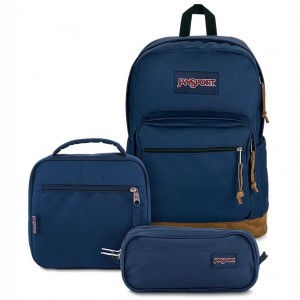 JanSport TIMELESS BLUE NAVY BUNDLE Ruksaci Školske ruksake Tamnoplave | HRIIZ95903