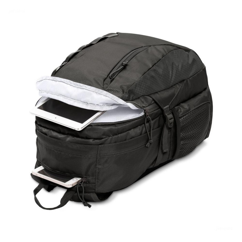JanSport Agave Ruksaci Radne ruksake Crne | MHRHR98106
