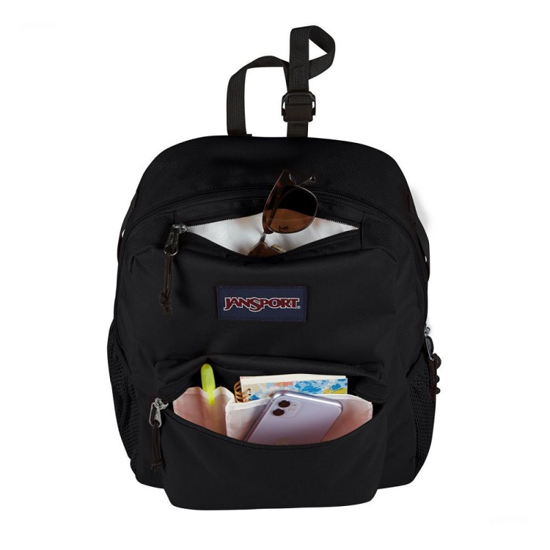 JanSport CENTRAL ADAPTIVE Ruksaci Školske ruksake Crne | HRDYB74966