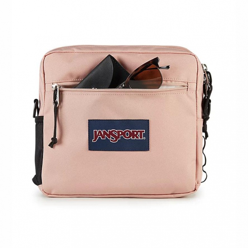 JanSport CENTRAL ADAPTIVE Torbe Torba Crossbody Roze | YHRVQ79653