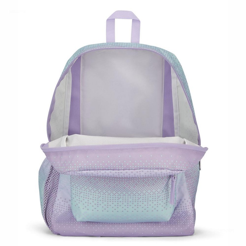 JanSport CROSS TOWN Ruksaci Školske ruksake Ljubičaste Zelene | MHRHR36453