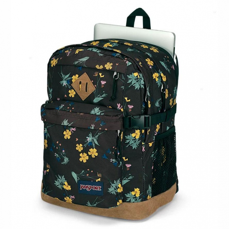 JanSport DARK FLORA BUNDLE Ruksaci Školske ruksake Smeđe | FHRHY18308
