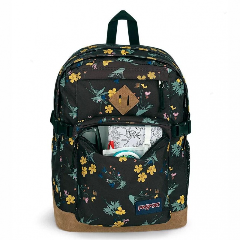 JanSport DARK FLORA BUNDLE Ruksaci Školske ruksake Smeđe | FHRHY18308