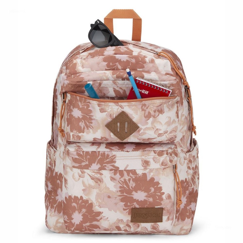 JanSport DOUBLE BREAK FX Ruksaci Laptop Ruksak Narančaste | ZHRNQ50102