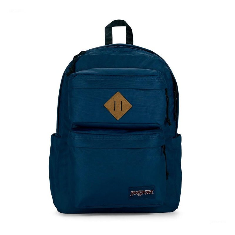 JanSport Double Break Ruksaci Laptop Ruksak Tamnoplave | QHRWA52022