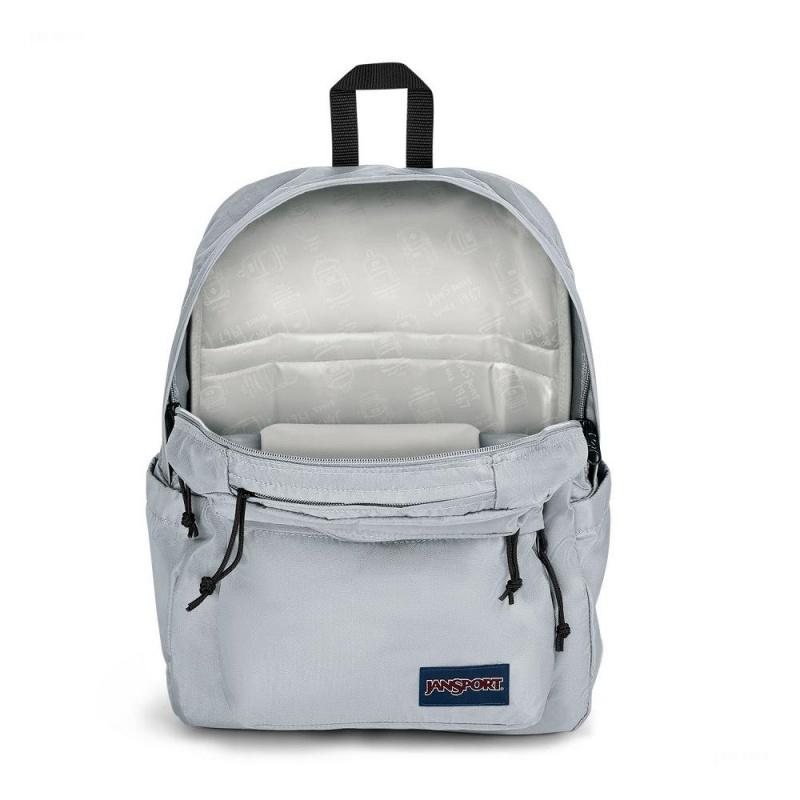 JanSport Double Break Ruksaci Školske ruksake Sive | HREGJ50639