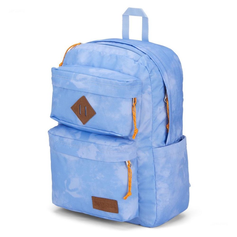 JanSport Double Break Ruksaci Školske ruksake Plave | HRNZX23923