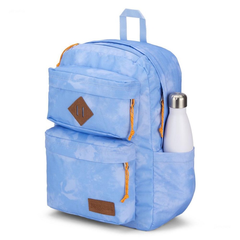 JanSport Double Break Ruksaci Školske ruksake Plave | HRNZX23923