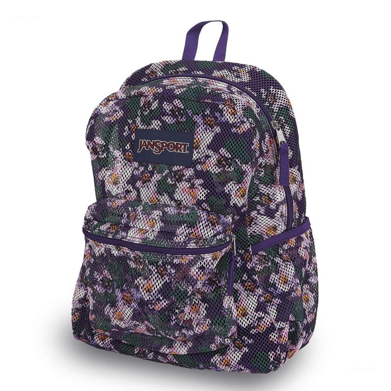 JanSport ECO MESH PACK Ruksaci Školske ruksake Ljubičaste | EHRHC64908