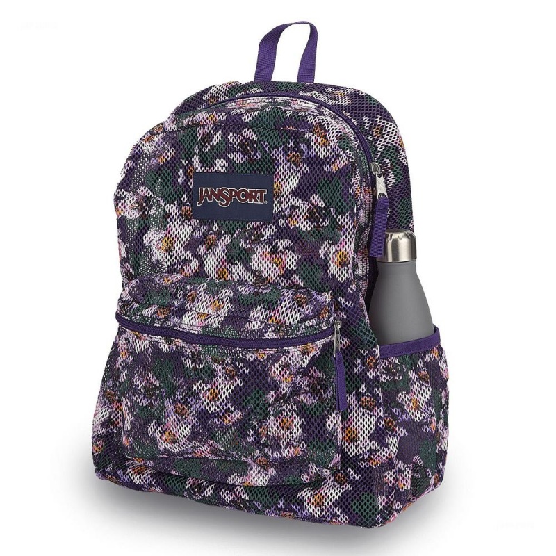 JanSport ECO MESH PACK Ruksaci Školske ruksake Ljubičaste | EHRHC64908