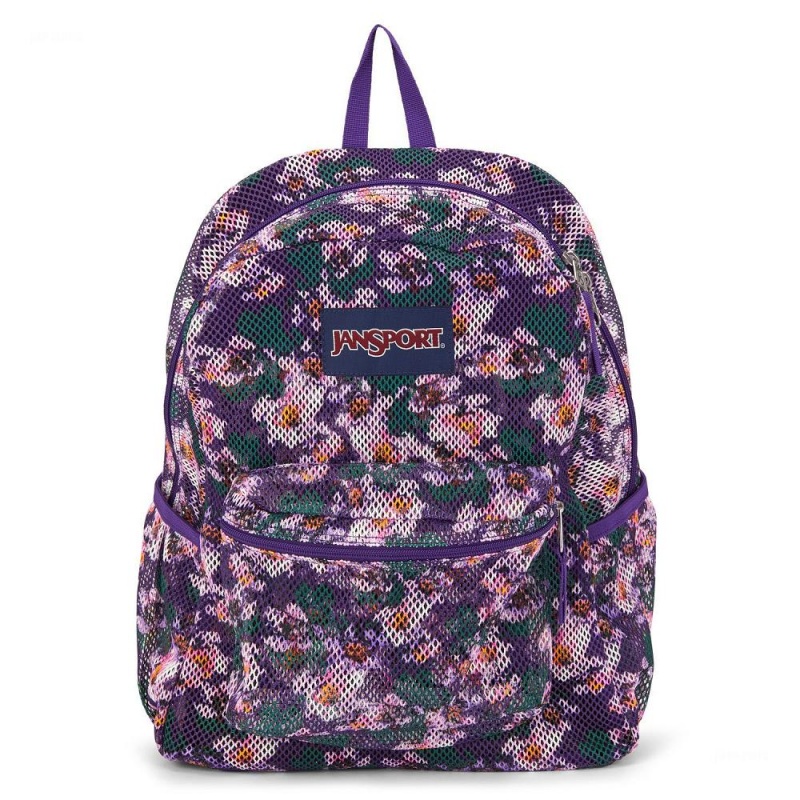 JanSport ECO MESH PACK Ruksaci Školske ruksake Ljubičaste | EHRHC64908