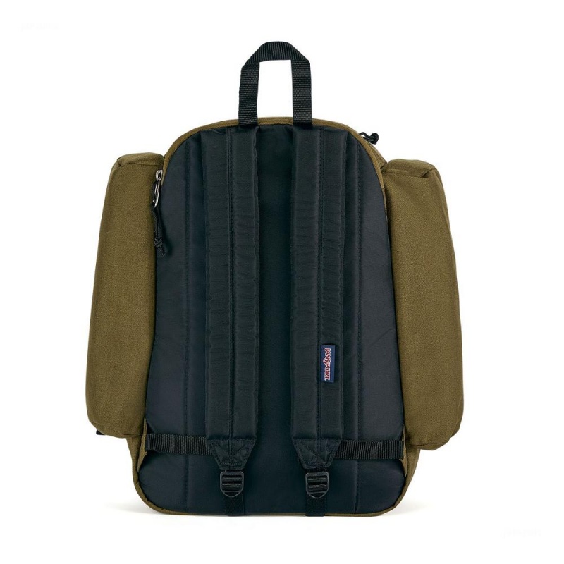 JanSport Field Pack Ruksaci Školske ruksake Maslinasto Zelene | HREAH93945