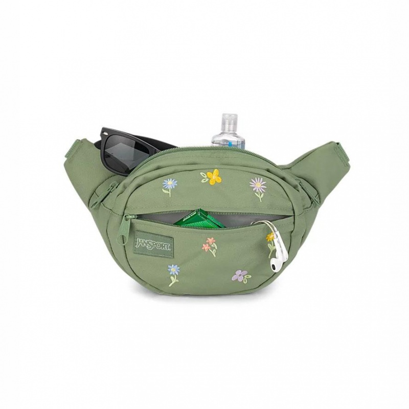 JanSport Fifth Avenue Torbe Fanny Paketi Zelene | SHRNY21256