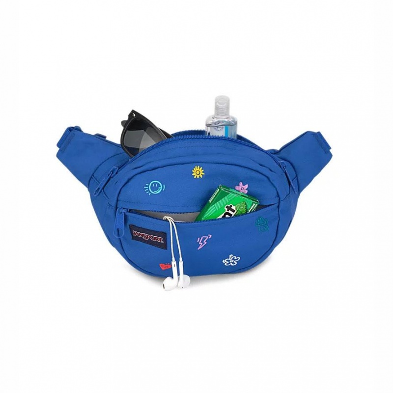 JanSport Fifth Avenue Torbe Fanny Paketi Plave | HRJVR36368