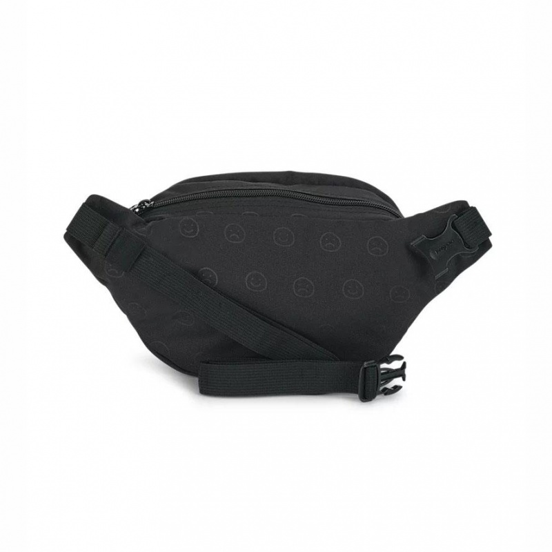 JanSport Fifth Avenue Torbe Fanny Paketi Crne | HREAH15570