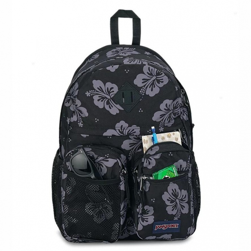 JanSport GRANBY Ruksaci Školske ruksake Crne Sive | EHRHC61013