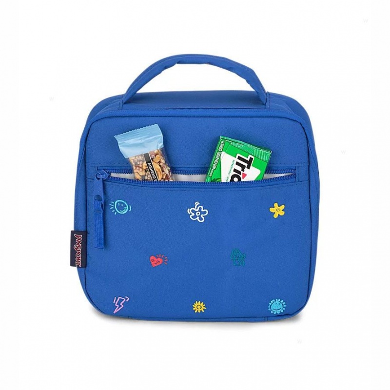 JanSport KIDCORE CHARMS BUNDLE Ruksaci Laptop Ruksak Plave | HRXBR12599