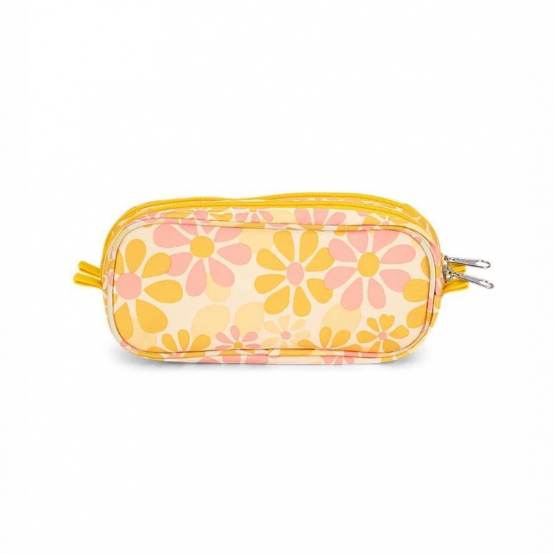 JanSport Large Accessory Pouch Torbe Pernice Žute | HRZPD92471