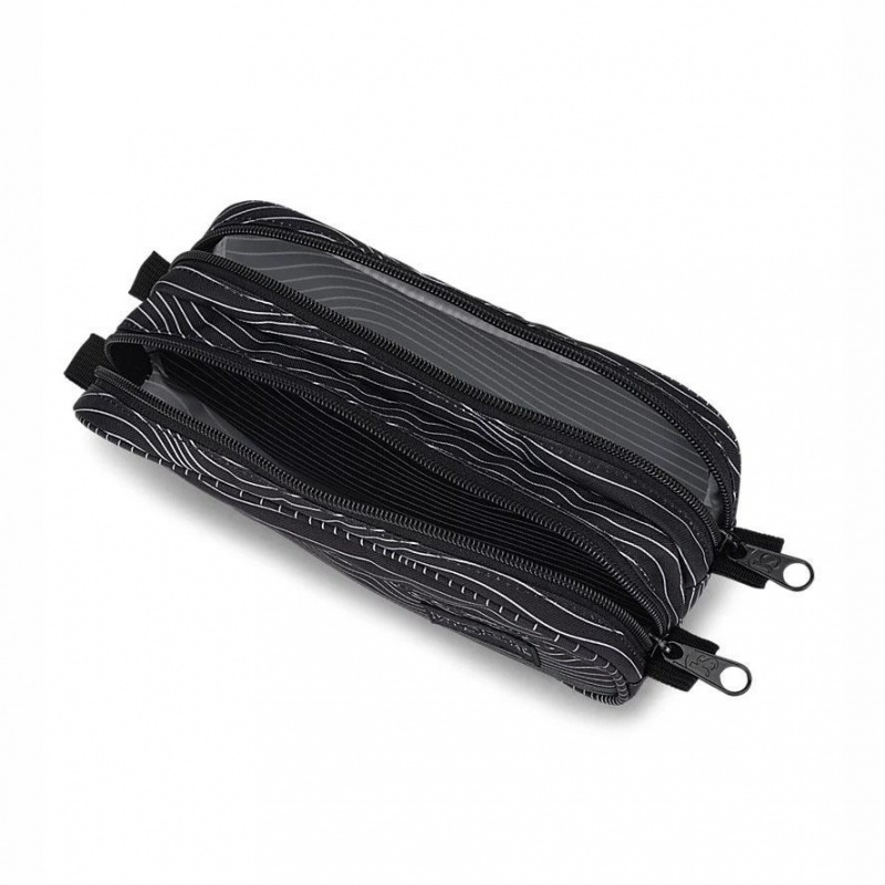 JanSport Large Accessory Pouch Torbe Pernice Crne | HRJKU66064