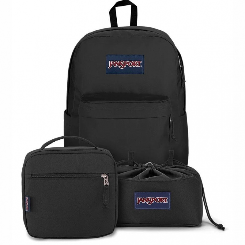 JanSport MIDNIGHT BUNDLE Ruksaci Školske ruksake Crne | HRCVG64650