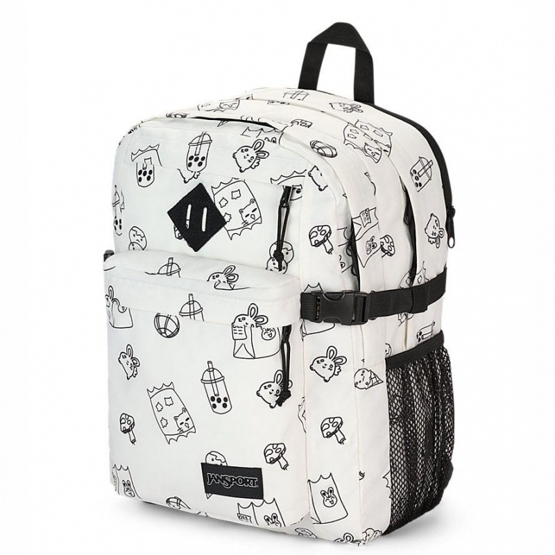 JanSport Main Campus Ruksaci Laptop Ruksak Bijele | THRWZ41318