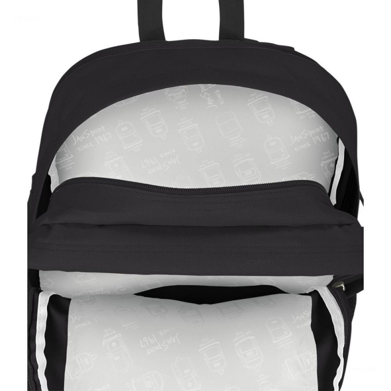JanSport Main Campus Ruksaci Školske ruksake Crne | HRZPD49418