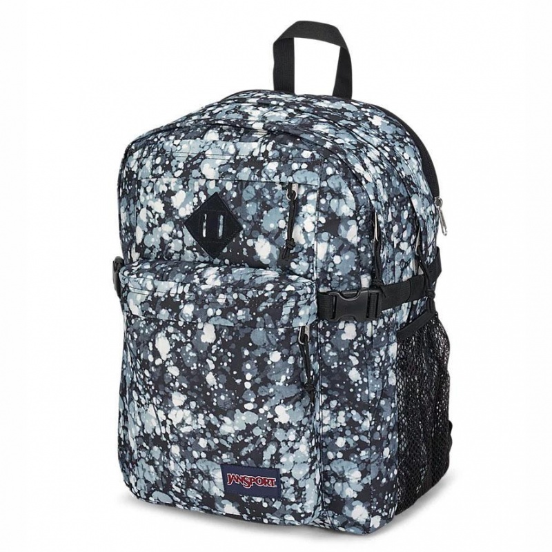 JanSport Main Campus Ruksaci Školske ruksake Plave Crne | HRJKU17421
