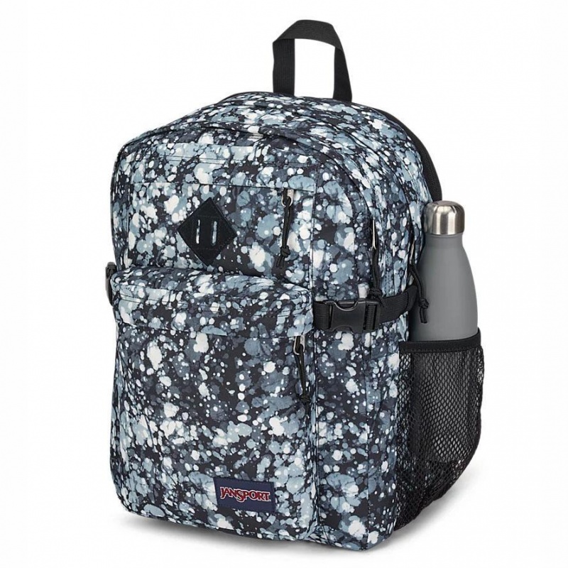 JanSport Main Campus Ruksaci Školske ruksake Plave Crne | HRJKU17421