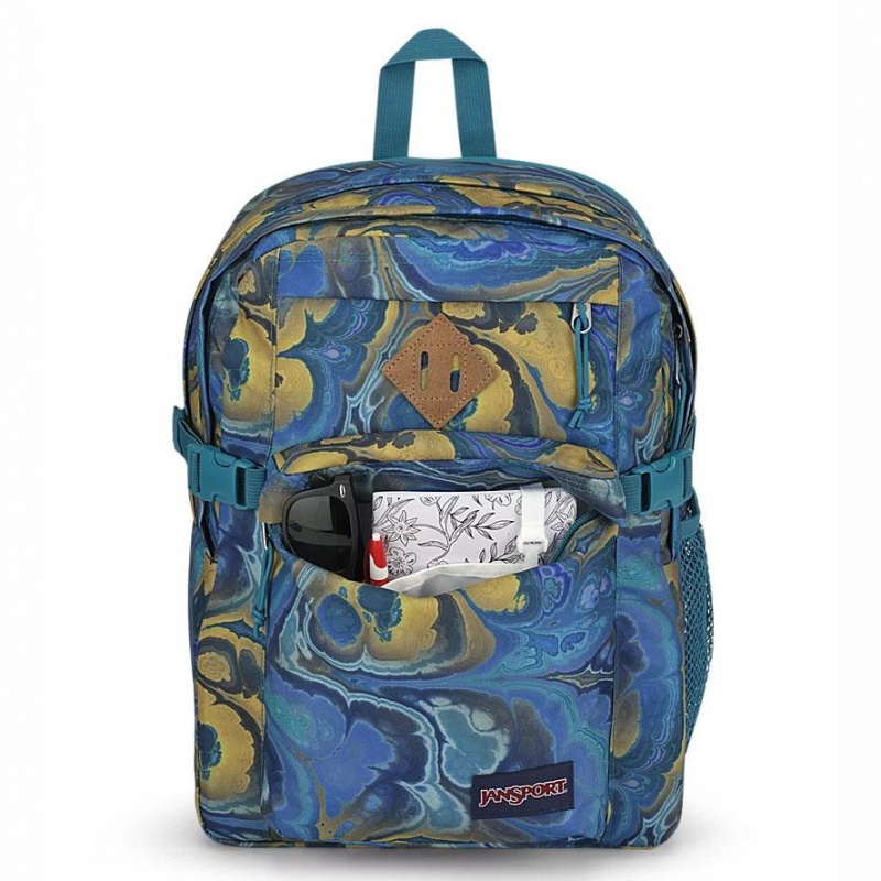 JanSport Main Campus Ruksaci Školske ruksake Plave | HRXBR83275