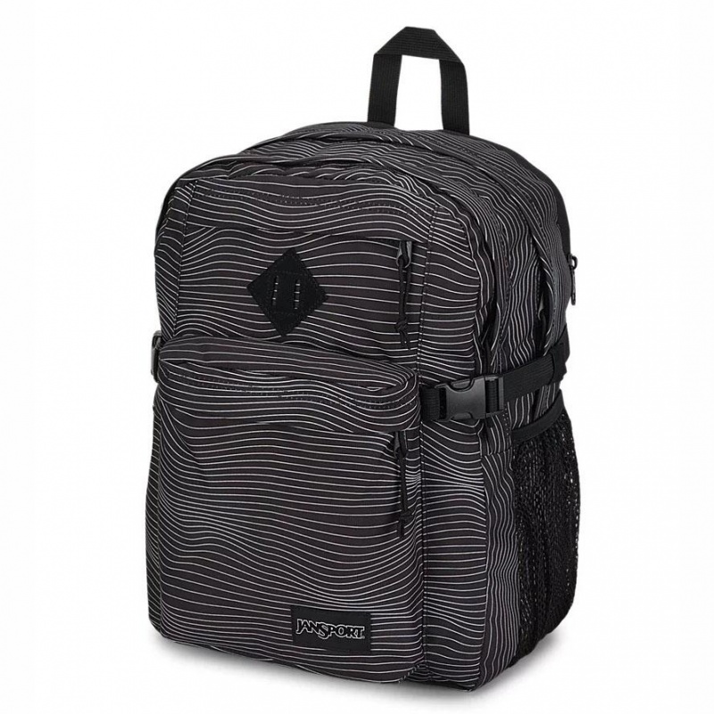 JanSport Main Campus Ruksaci Školske ruksake Crne | QHRWA11837