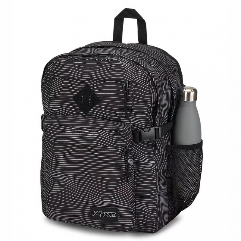 JanSport Main Campus Ruksaci Školske ruksake Crne | QHRWA11837