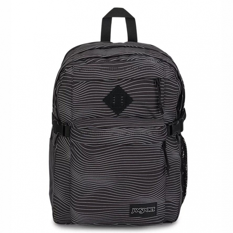JanSport Main Campus Ruksaci Školske ruksake Crne | QHRWA11837