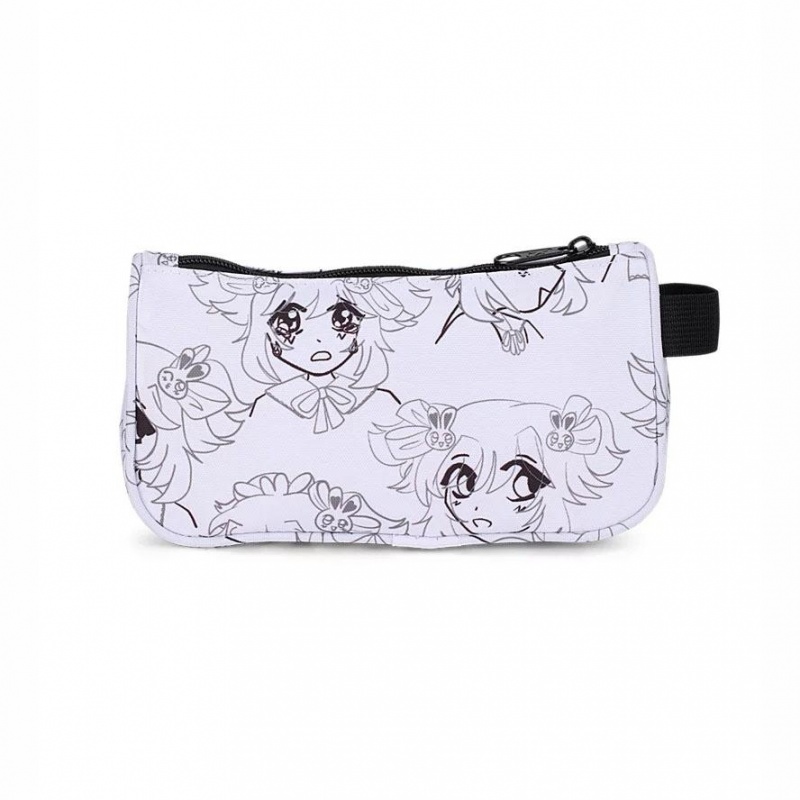 JanSport Medium Accessory Pouch Torbe Pernice Bijele | AHRDF49025