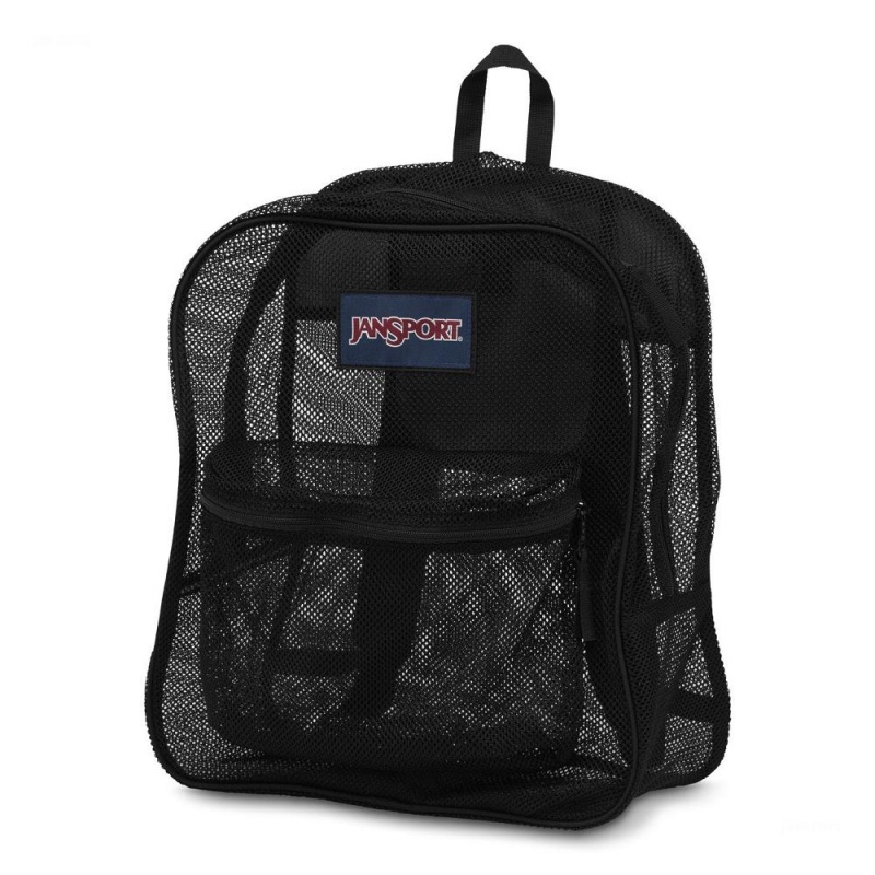 JanSport Mesh Pack Ruksaci Školske ruksake Crne | XHRBH32240
