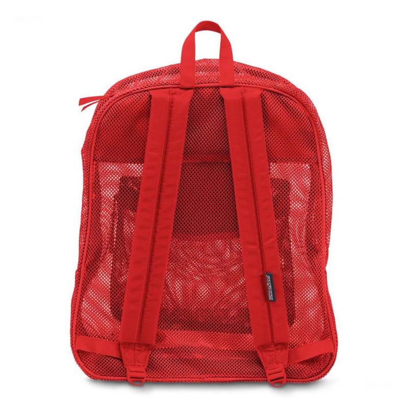 JanSport Mesh Pack Ruksaci Školske ruksake Crvene | HRJZR93467
