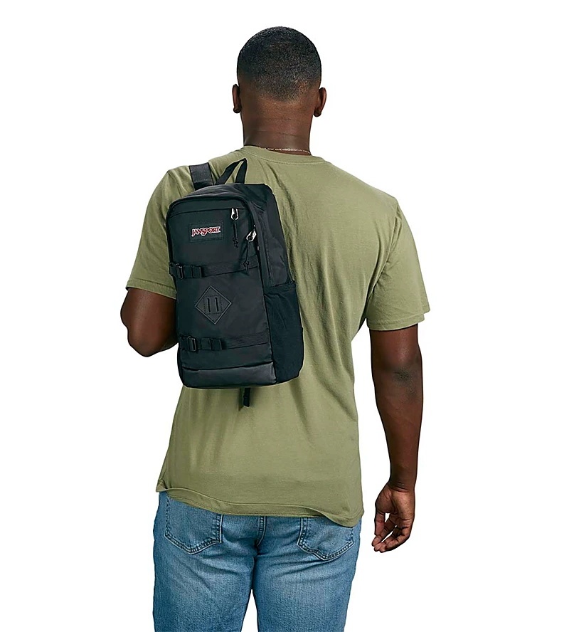 JanSport Off Campus Sling Ruksaci Kurirske Torbe Crne | HRJKU39416