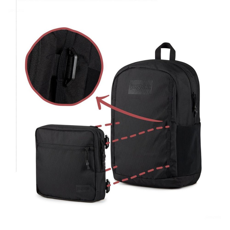 JanSport Pro Pack System Ruksaci Radne ruksake Crne | BHRSD85254