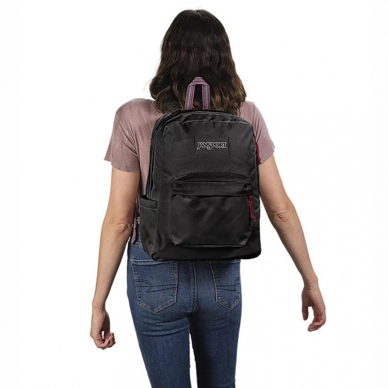 JanSport Restore Pack Ruksaci Školske ruksake Crne | HRICD15928