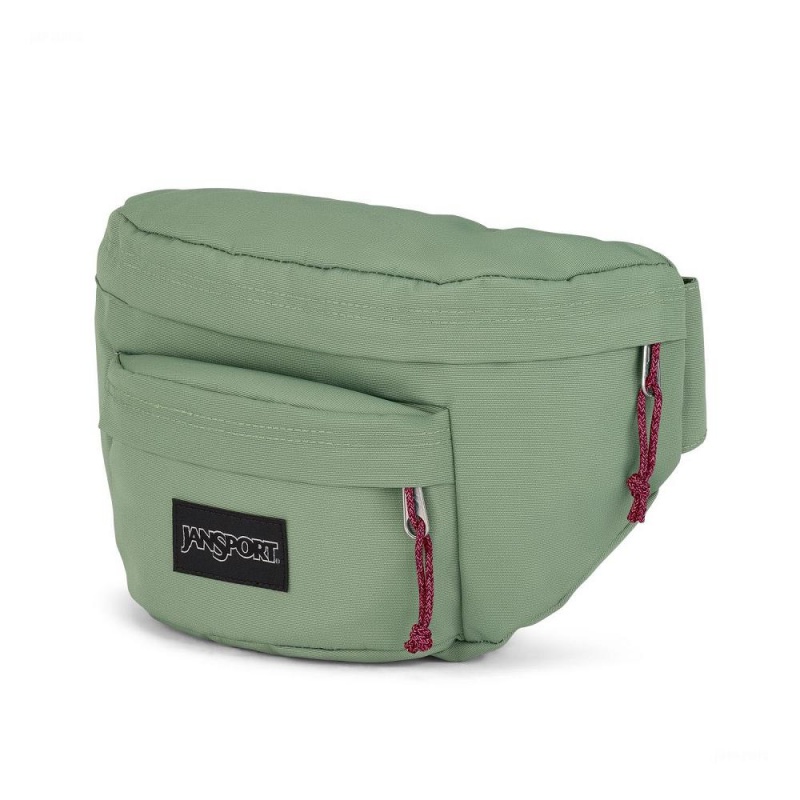JanSport Restore Torbe Fanny Paketi Zelene | XHRGW64425